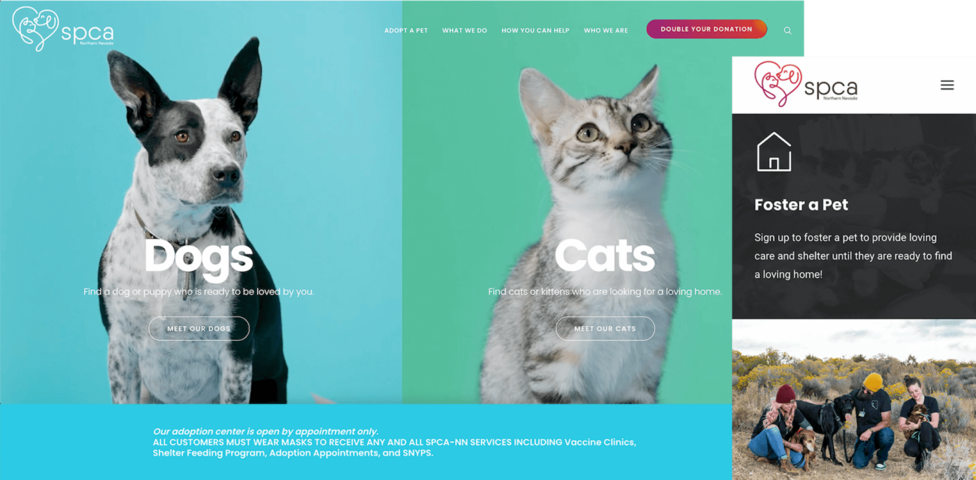 Spca website shop
